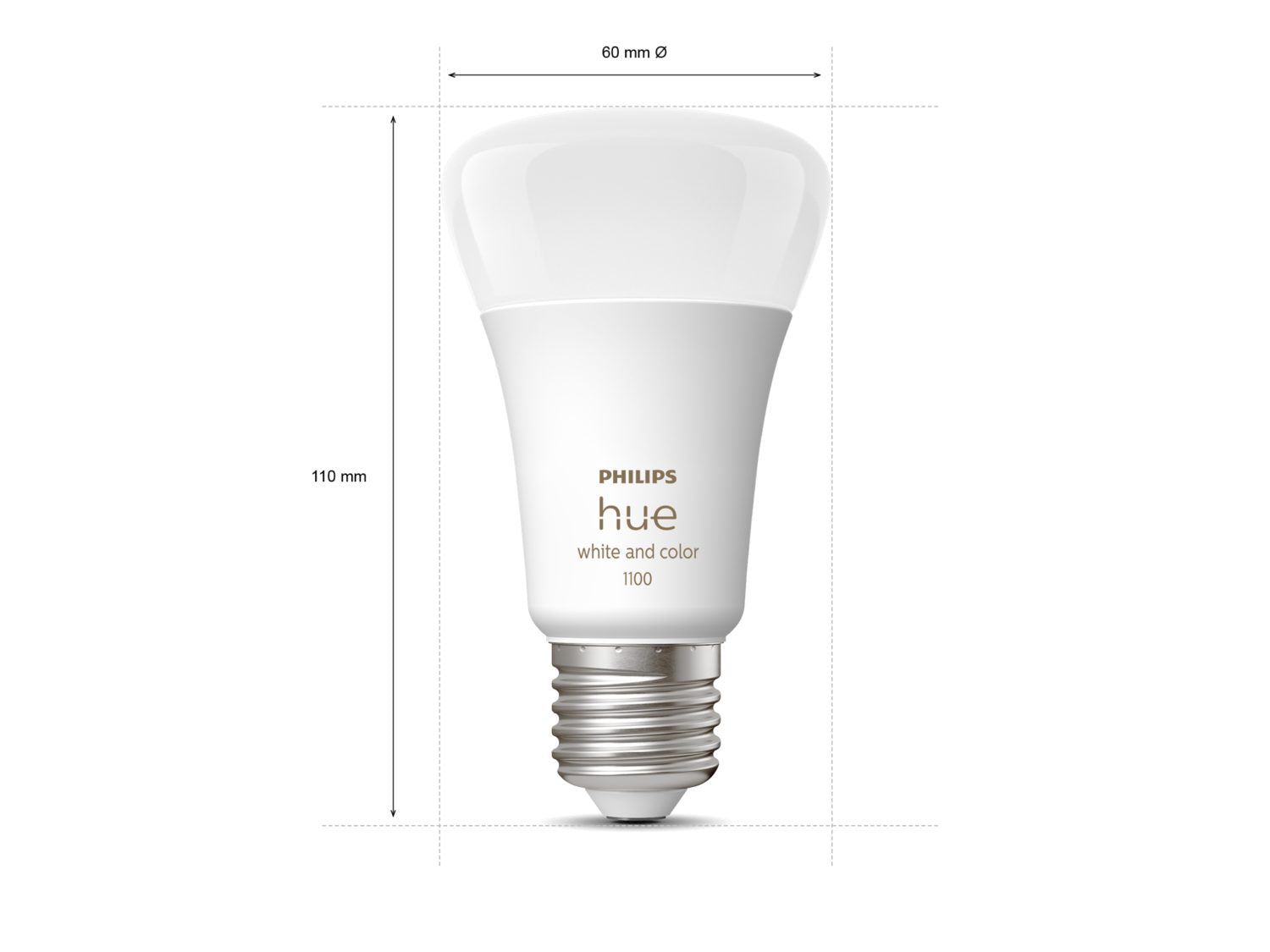 Philips Hue White and color ambiance Starterkit: 3 E27 slimme lampen (1100) + smart button