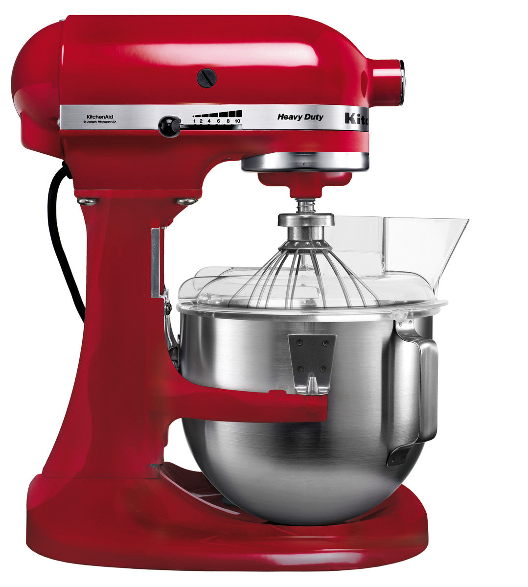 KitchenAid Mélangeur de cuisine robuste 4,83 L Rouge impérial 5KPM5EER