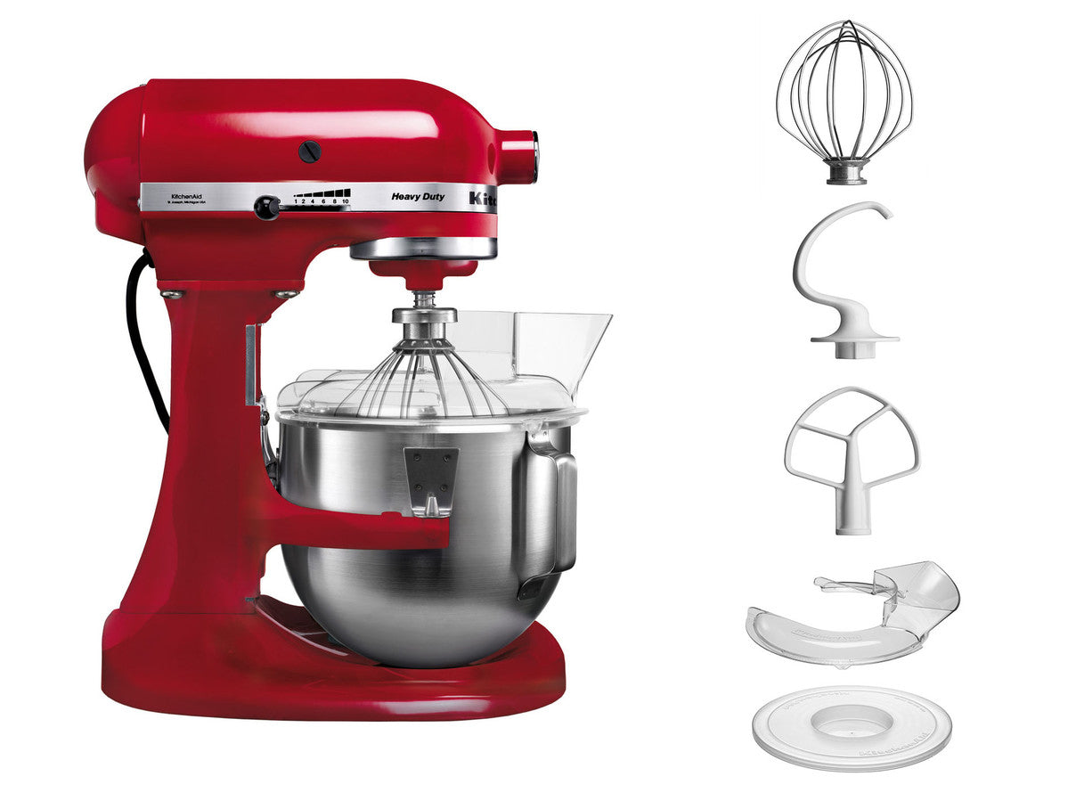 KitchenAid Mélangeur de cuisine robuste 4,83 L Rouge impérial 5KPM5EER