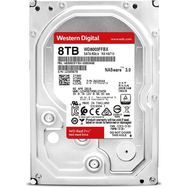 WD Red Pro 8 TB WD8003FFBX