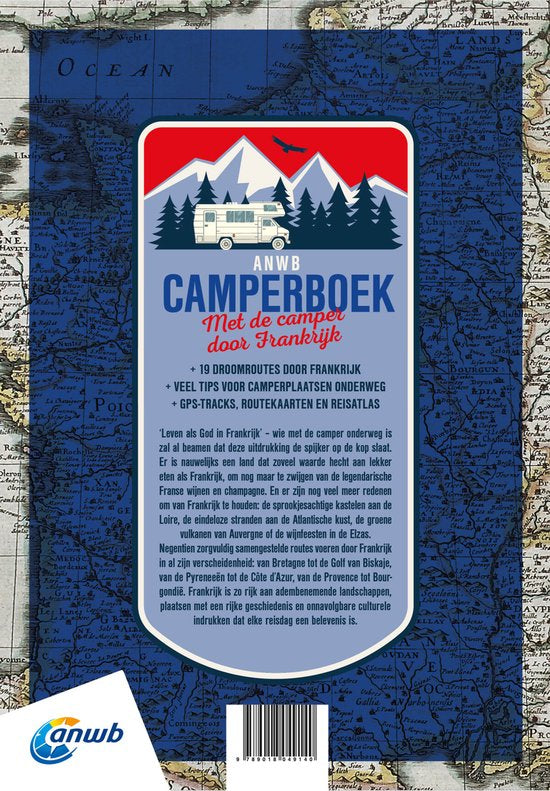 ANWB Camperboek Frankrijk