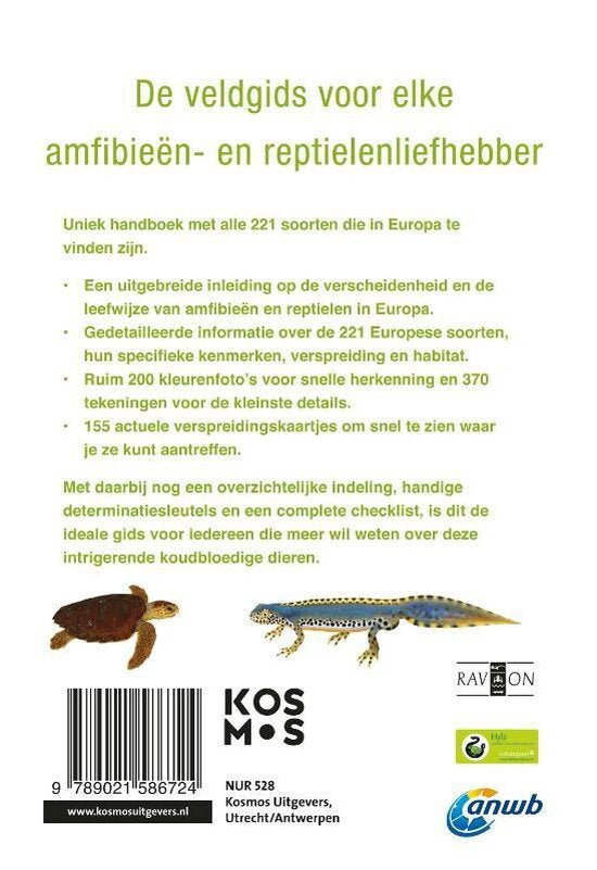 ANWB Naturführer – ANWB Amphibien- und Reptilienführer