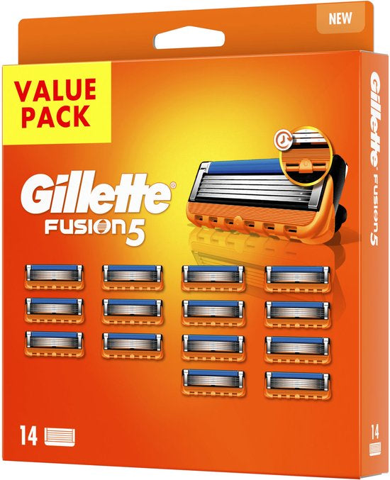 Gillette Fusion5 Navulmesjes 14 Stuks