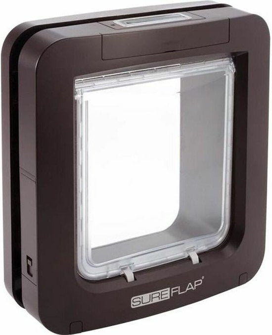 SureFlap Microchip Huisdierluik XXL - Bruin - 18 x 17 cm