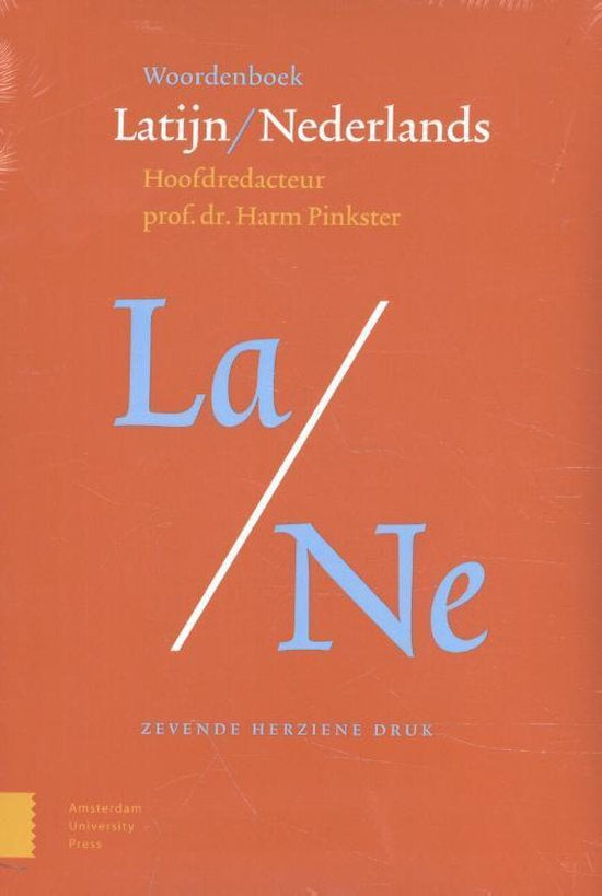 Dictionnaire latin/néerlandais 