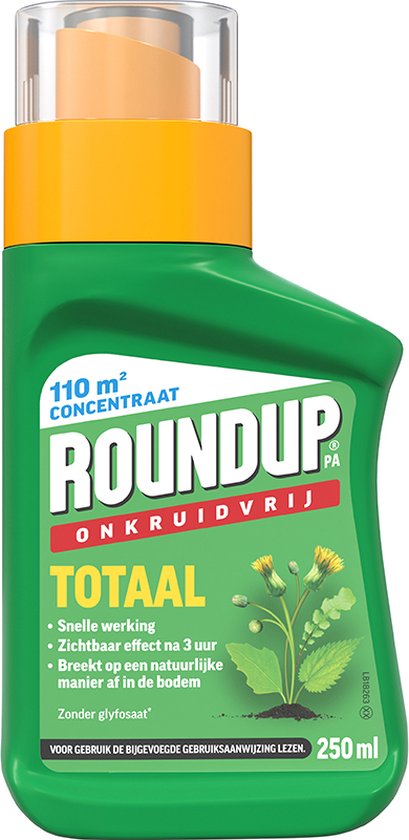 Concentré total Roundup sans mauvaises herbes 250 ml