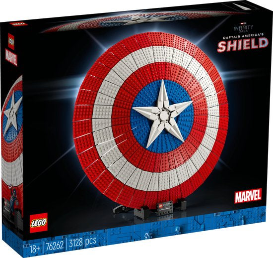 LEGO Marvel Het schild van Captain America - 76262