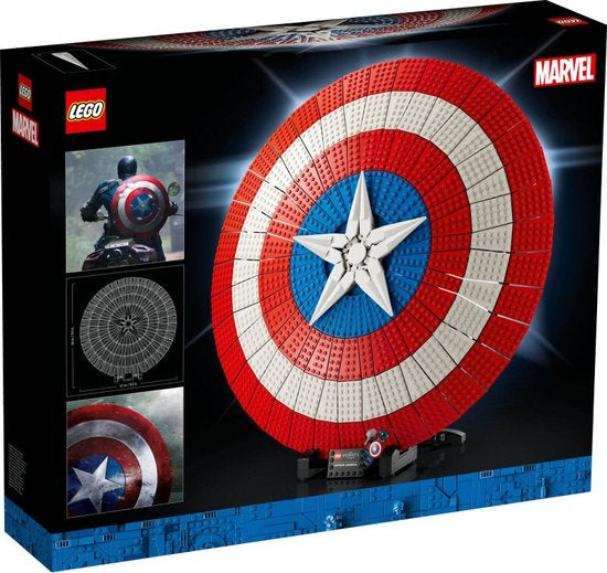 LEGO Marvel Het schild van Captain America - 76262