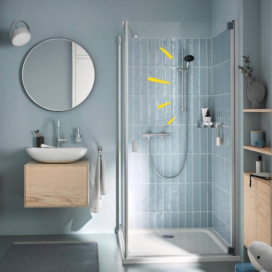 GROHE QuickFix Precision Trend doucheset - Waterbesparend - Chroom