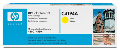 Toner jaune HP 640A (C4194A) (original)