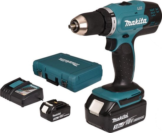 Makita DDF453RFE Accuschroef/boormachine 18V 3,0Ah Li-Ion