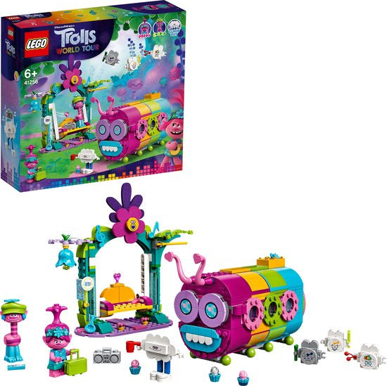 LEGO Trolls Regenbogen-Raupenbus – 41256