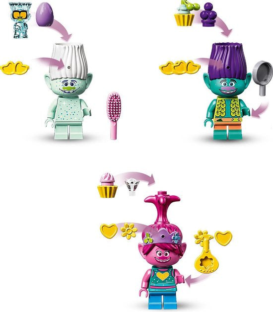 LEGO Trolls Party im Trolldorf – 41255