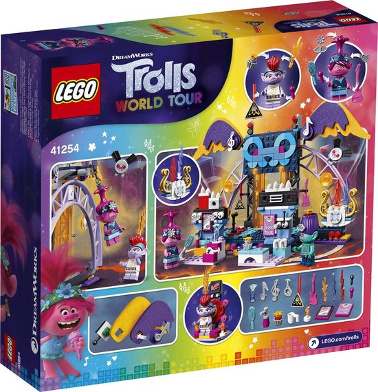 LEGO Trolls Le concert de Volcano Rock City - 41254