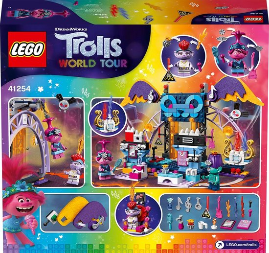 LEGO Trolls Volcano Rock City Concert - 41254