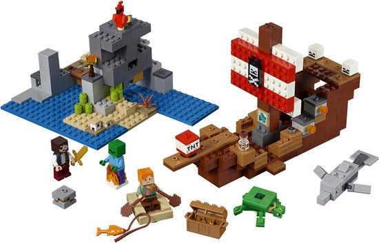 LEGO Minecraft Abenteuer auf dem Piratenschiff – 21152