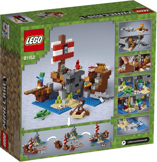 LEGO Minecraft Abenteuer auf dem Piratenschiff – 21152