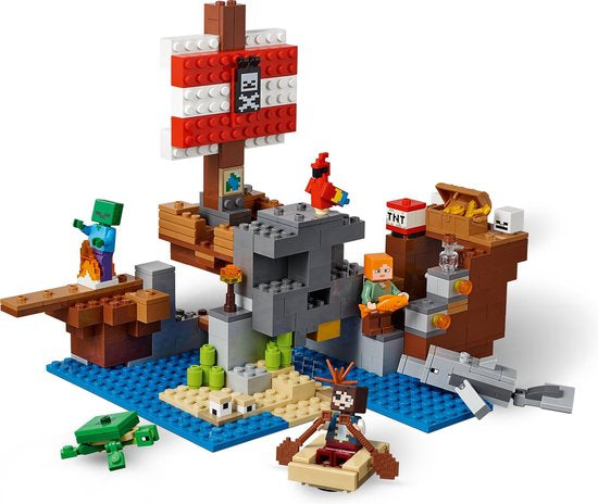 LEGO Minecraft Abenteuer auf dem Piratenschiff – 21152