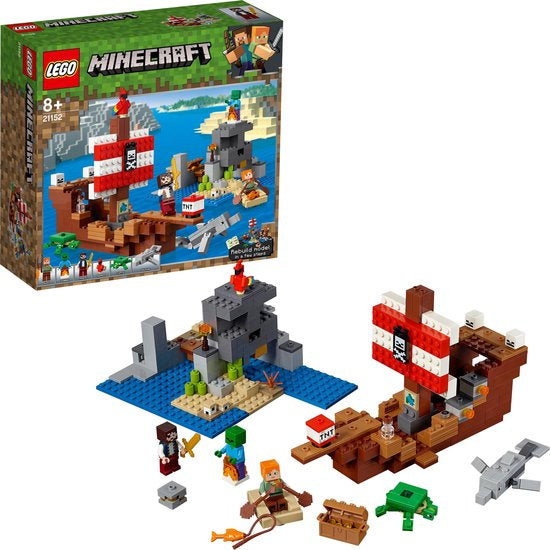 LEGO Minecraft Abenteuer auf dem Piratenschiff – 21152