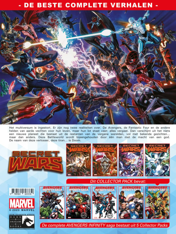 Avengers Infinity Saga CP 5 (von 5): Secret Wars (1/2/3/4)