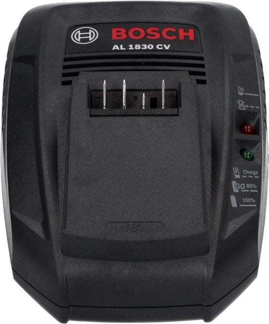 Bosch Kit de démarrage batterie et chargeur 18 V - 2 x 2,5 Ah + AL 1830 CV