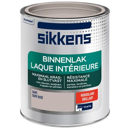 Sikkens binnenlak hoogglans taupe 750ml