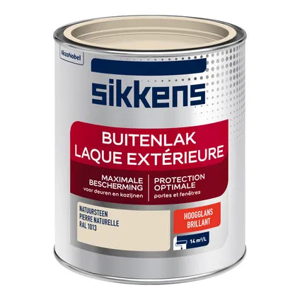 Sikkens buitenlak RAL 1013 hoogglans 750 ml