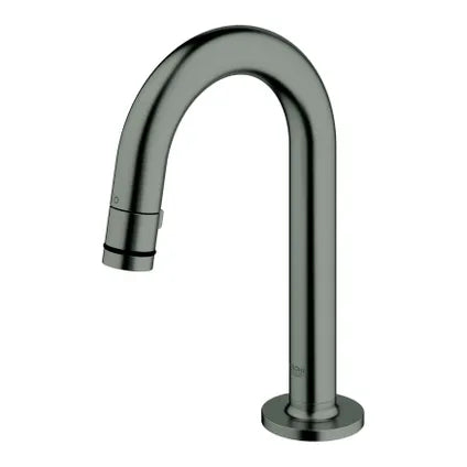 Mitigeur WC Grohe Universal bec C graphite dur brossé