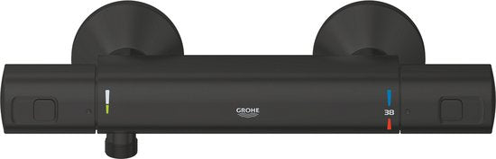 Grohe Precision Start Douchekraan mat zwart - 15cm