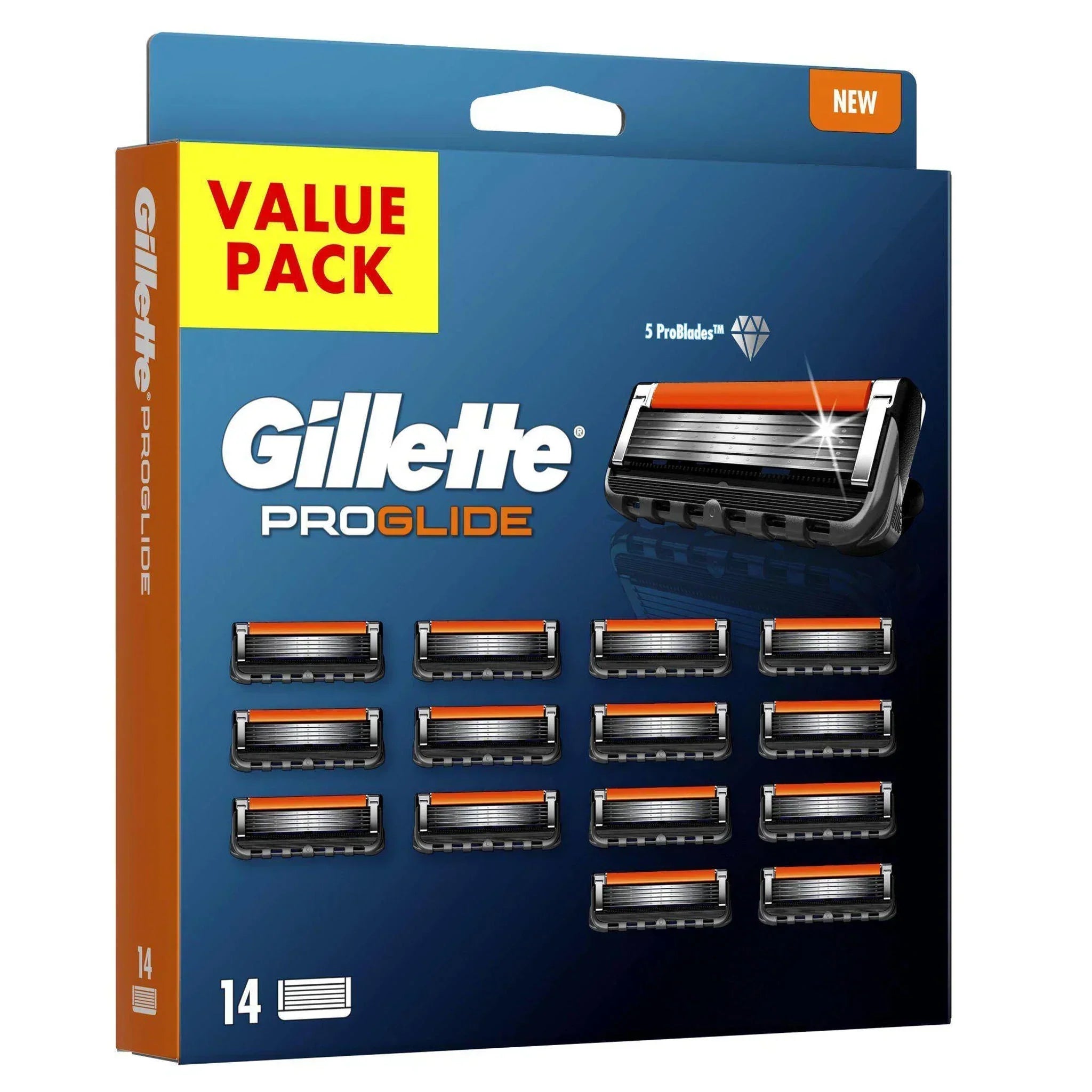 Gillette ProGlide Navulmesjes 14 stuks