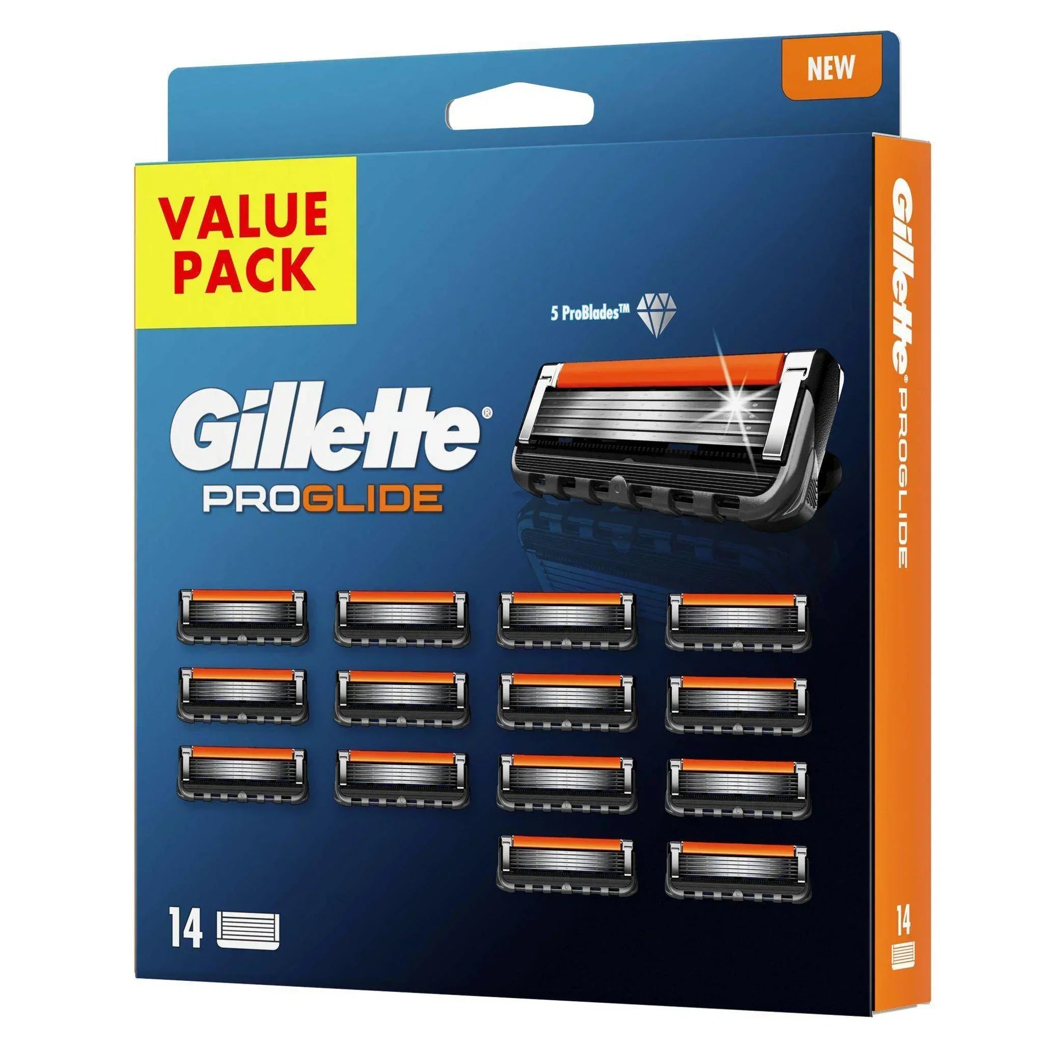 Gillette ProGlide Lames de recharge 14 pièces