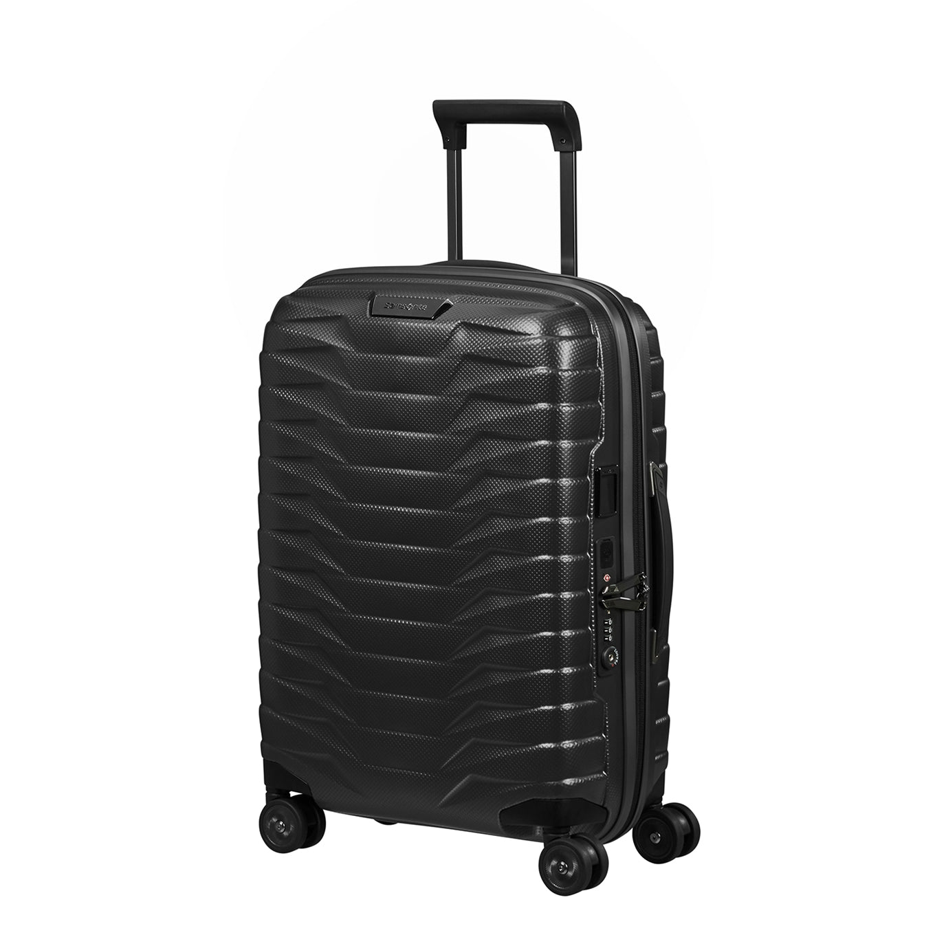 Samsonite Proxis Spinner 55/35 Erweiterbar schwarz 