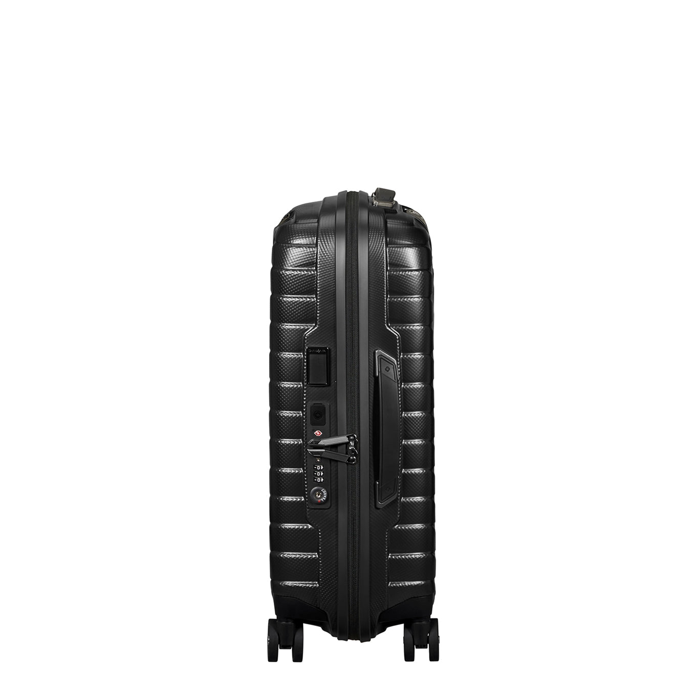 Samsonite Proxis Spinner 55/35 Erweiterbar schwarz 