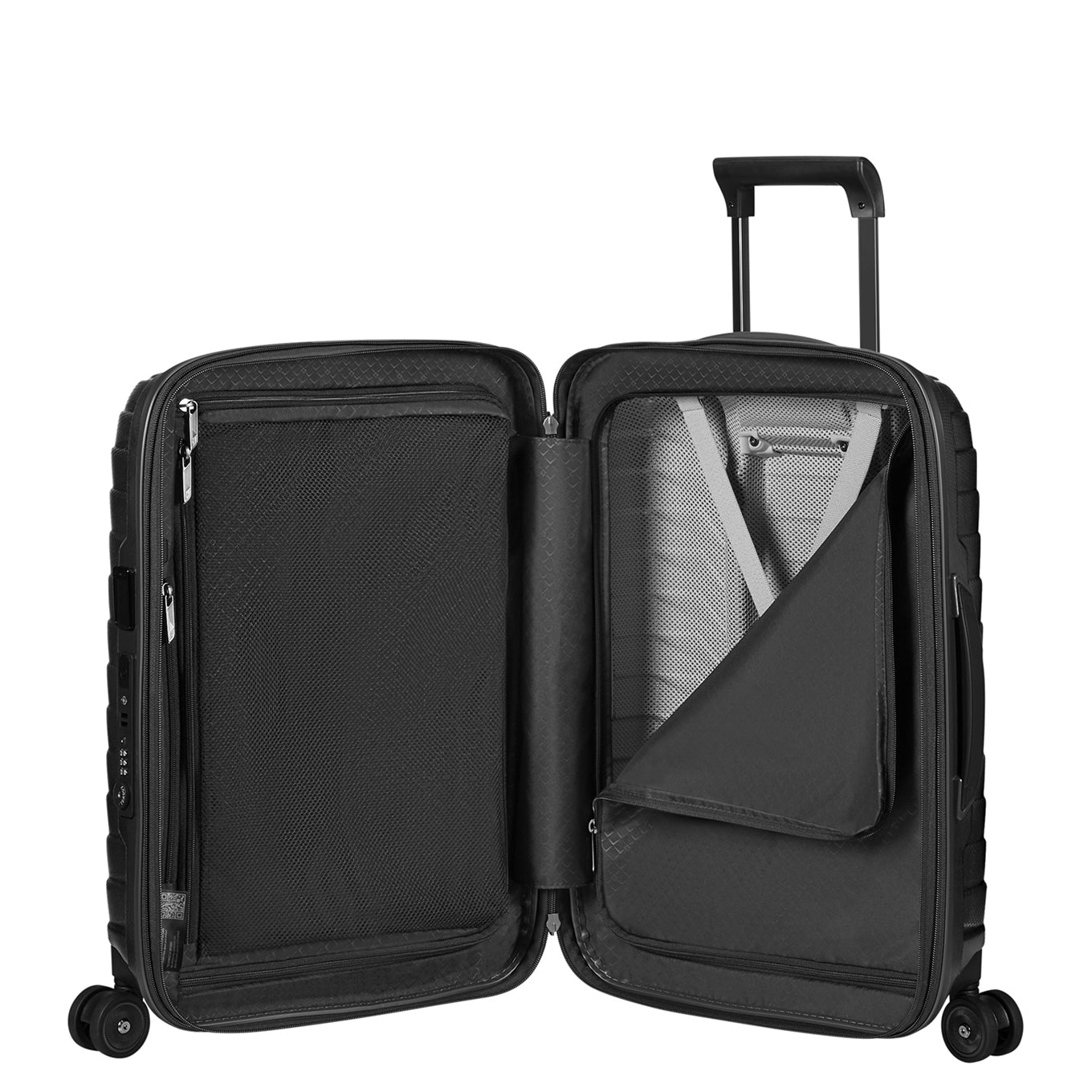 Samsonite Proxis Spinner 55/35 Erweiterbar schwarz 