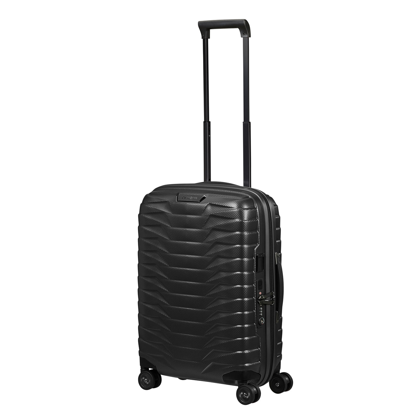 Samsonite Proxis Spinner 55/35 Erweiterbar schwarz 