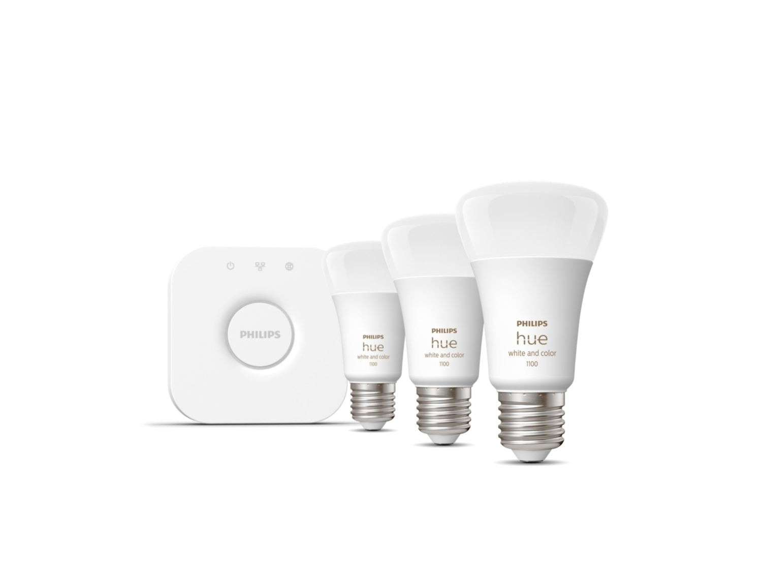 Kit de démarrage Philips Hue White et Color Ambiance E27