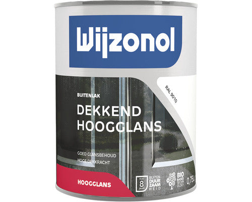 Wijzonol laque opaque RAL 9010 blanc cassé brillant 750 ml