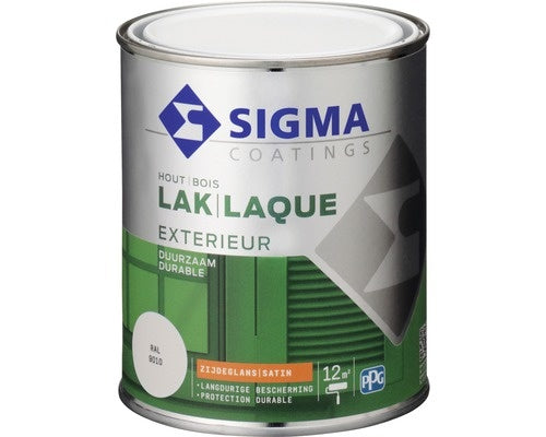 Peinture extérieure Sigma 9010 blanc pur semi-brillant 750 ml