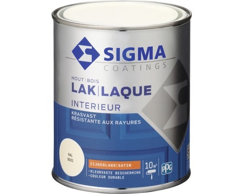 Sigma peinture intérieure 9001 blanc crème semi-brillant 750 ml