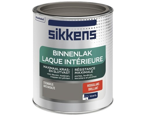 Sikkens Innenfarbe Steingrau Hochglanz 750 ml