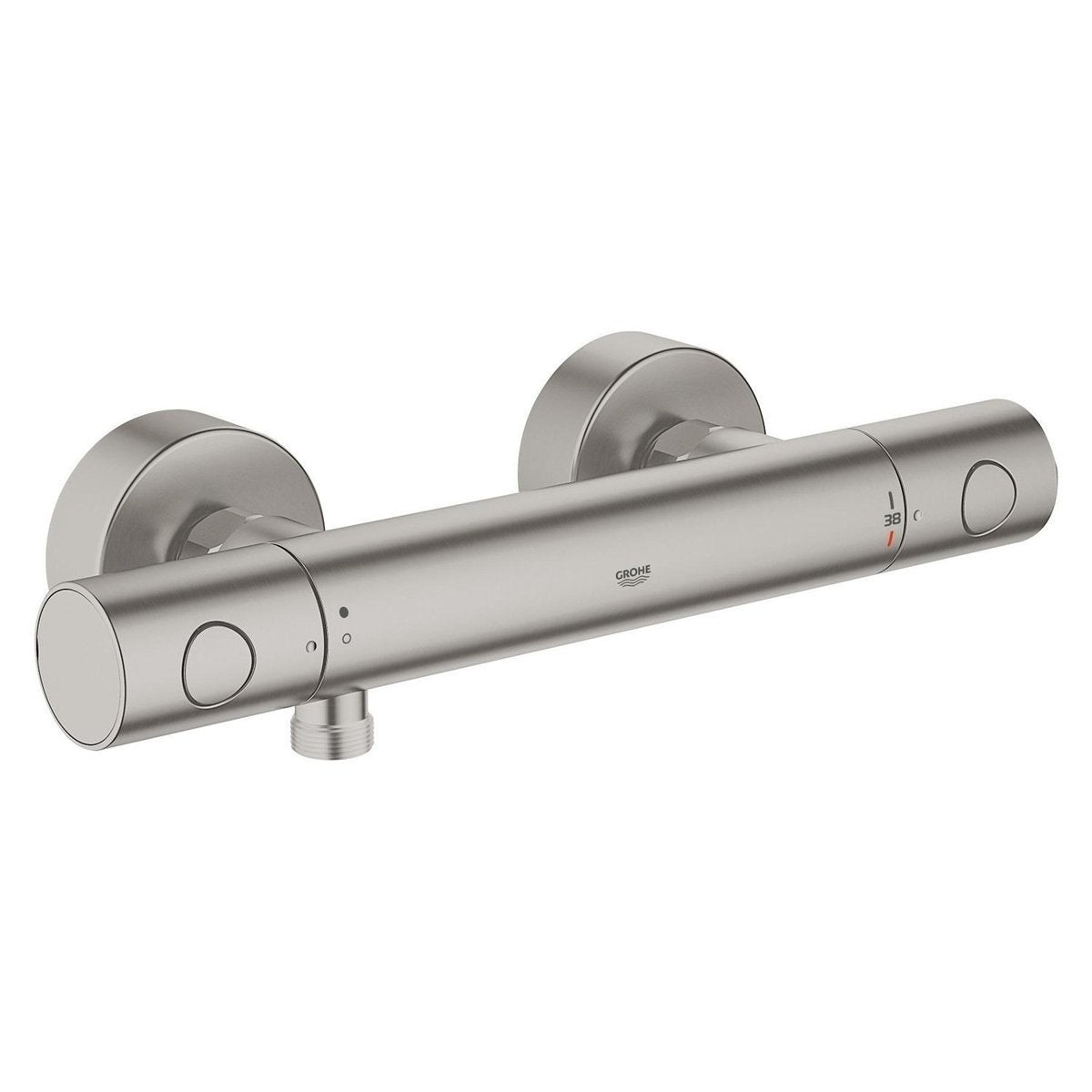 Grohe Thermostat-Brausemischer Grohterm 1000 Cosmopolitan M Supersteel