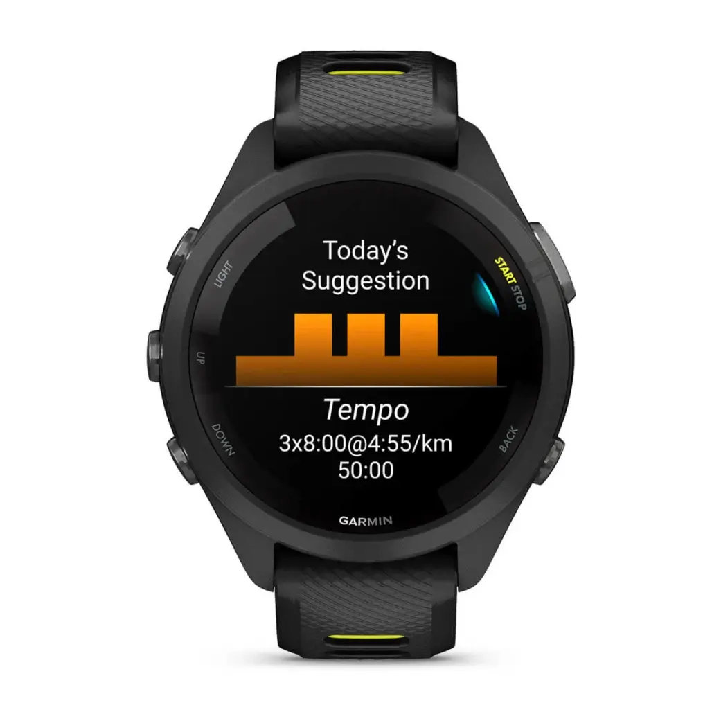 Garmin Forerunner 265S Zwart/Geel