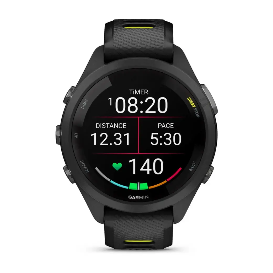 Garmin Forerunner 265S Zwart/Geel