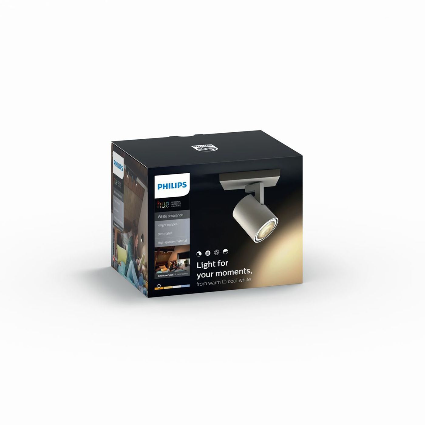 Philips Hue Runner Spot (White Ambiance, excl. DIM switch) Wit