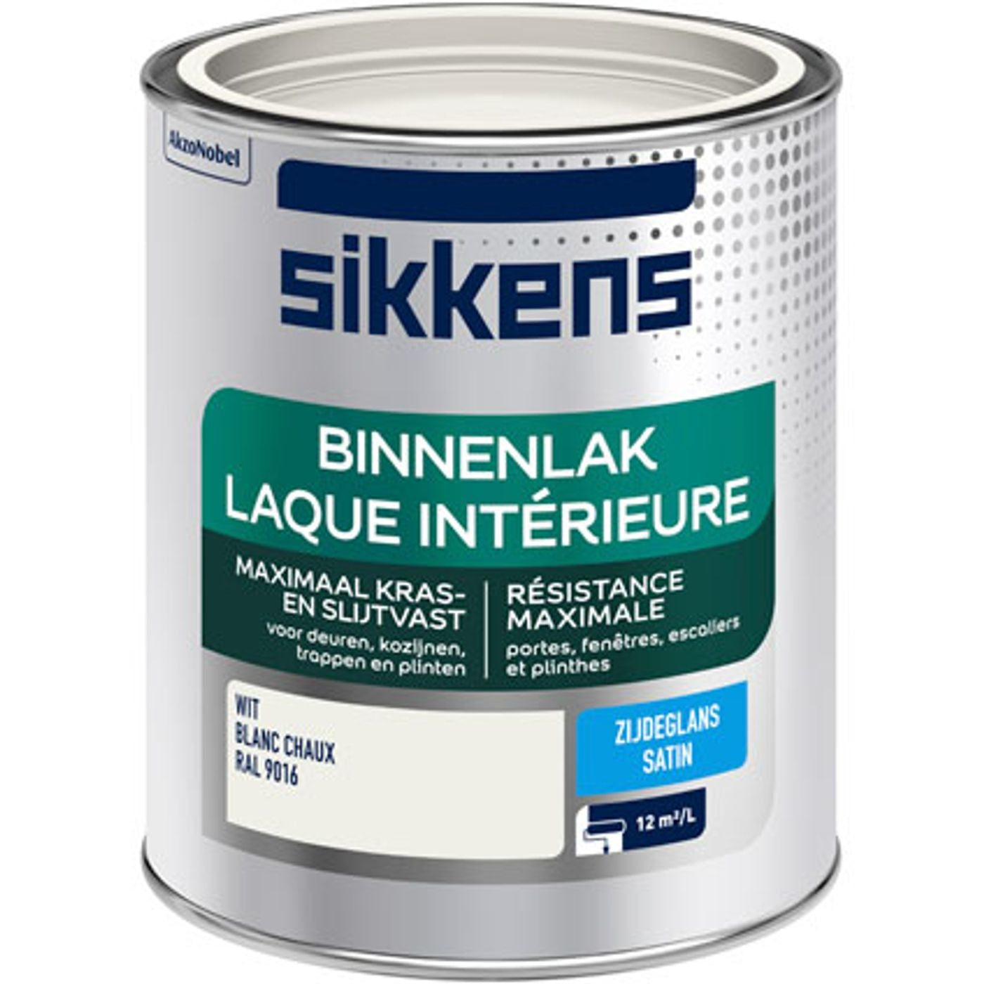 Sikkens Innenfarbe RAL 9016 Seidenglanz 750 ml