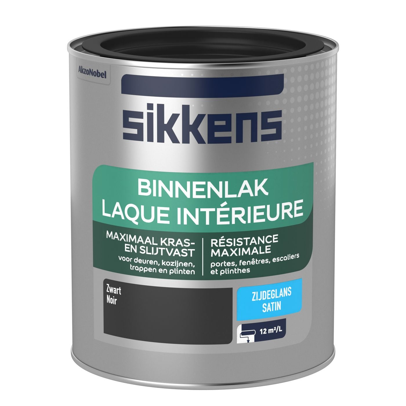 Sikkens Innenlack Satinschwarz 750ml