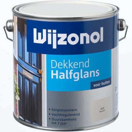 Wijzonol opaque semi-brillant pour extérieur RAL 9010 2,5 litres