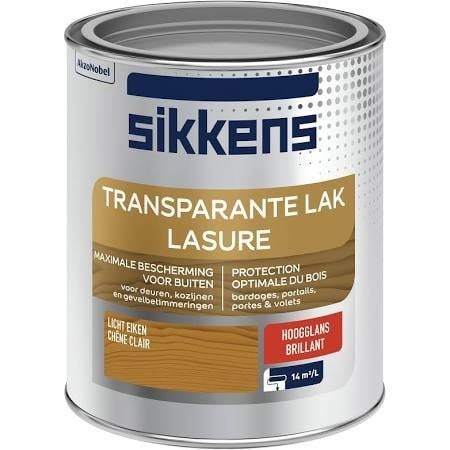 Peinture extérieure Sikkens Chêne Clair Transparent brillant 750 ml